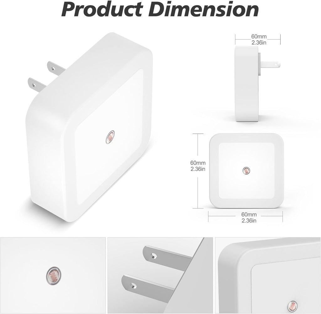 Sujeet Night Light, Night Lights Plug into Wall 8-Pack