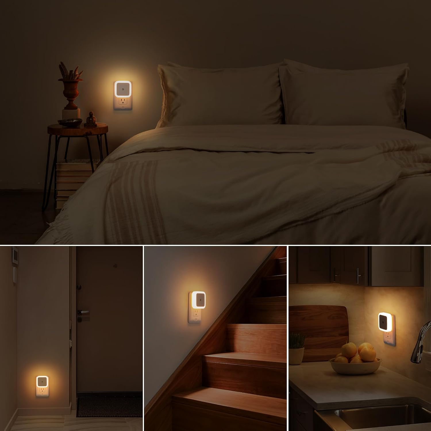 Sujeet Night Light, Night Lights Plug into Wall 8-Pack