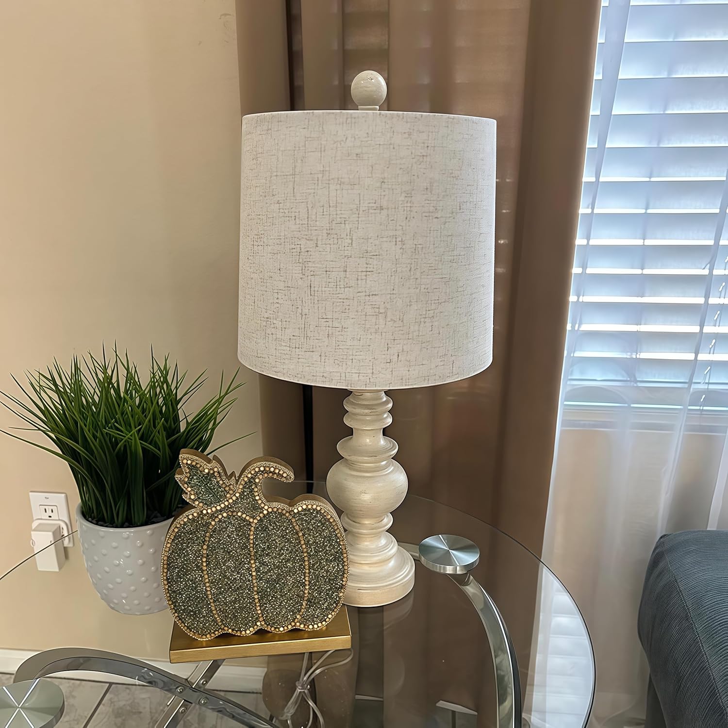 BOBOMOMO Tradition 20.5" Rustic Table Lamp Set of 2